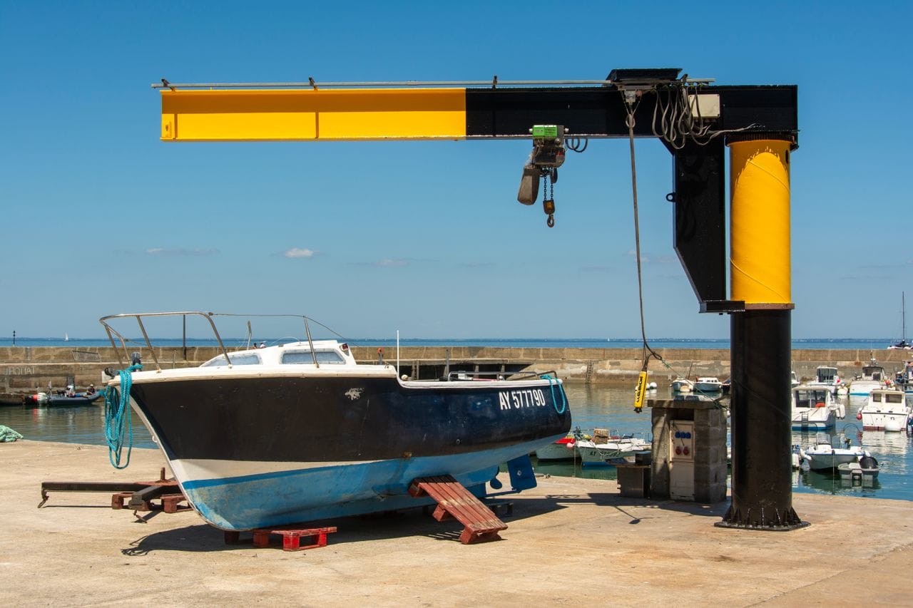 Boat Lift Installation